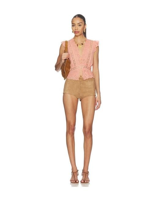 Free People Multicolor Day Dreamer Top