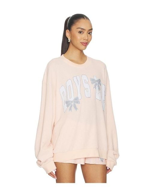 Boys Lie Natural Sunshine And Rainbows Kara Crewneck