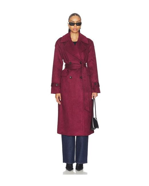 4th & Reckless Red Wallace Coat