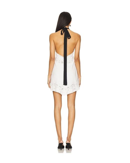 LPA White Chiara Mini Dress