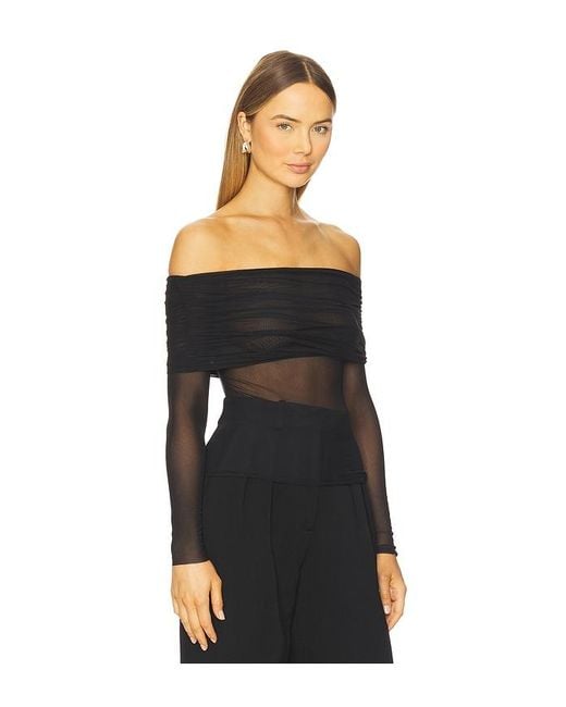 SER.O.YA Black Rosa Top