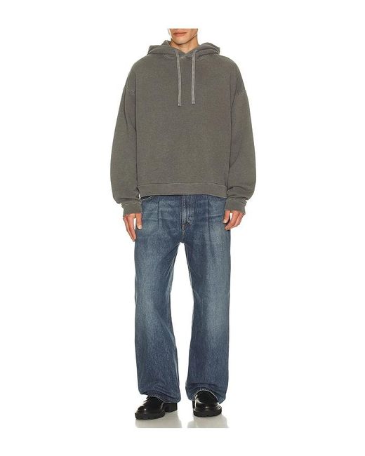 Agolde Gray Salford Hoodie for men