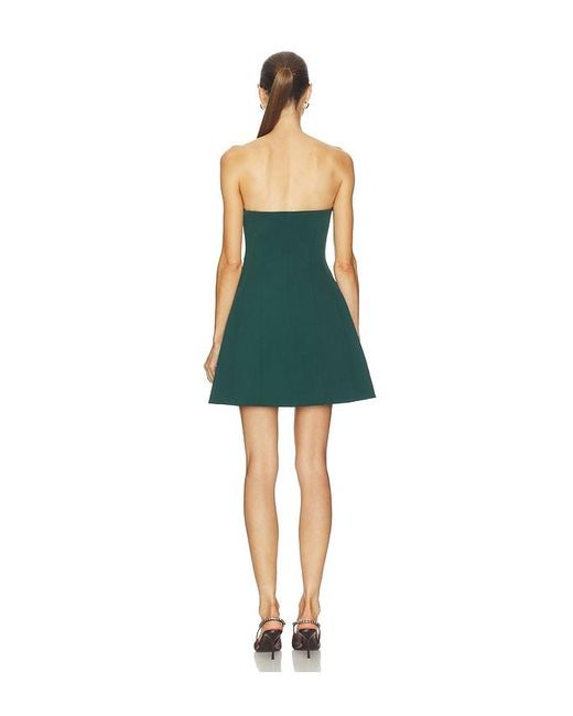 Jonathan Simkhai Blue Devin Bustier Mini Dress