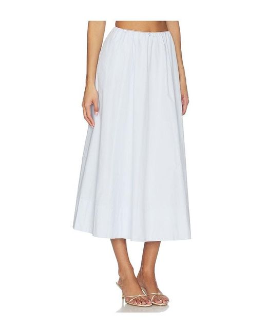 Nia White Noche Skirt