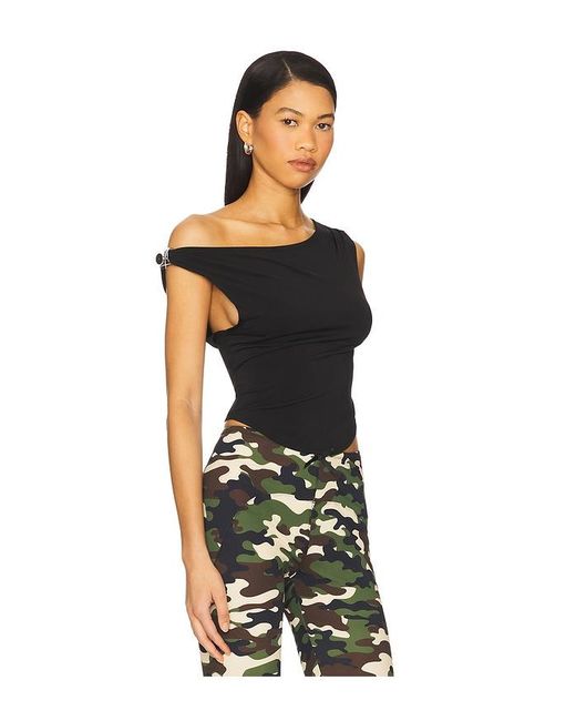 Miaou Black Arielle Top