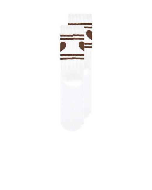 SPRWMN White Heart Logo Crew Socks