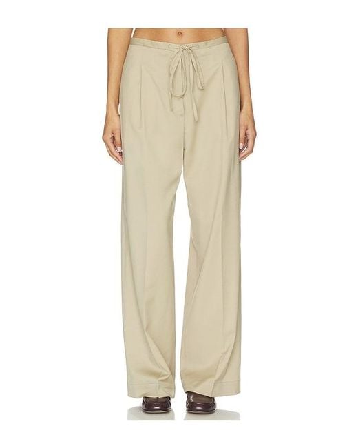Rohe Natural Relaxed Drawstring Trousers