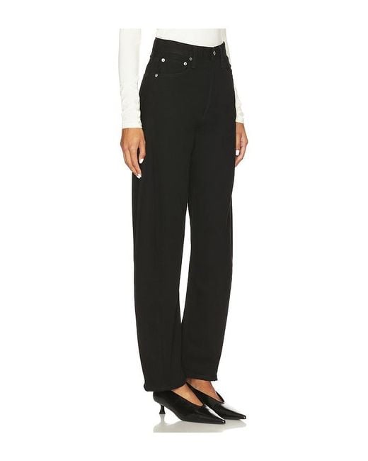Agolde Black Luna Pieced Jeans