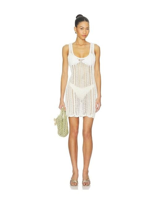 LSPACE White Kairi Cover Up
