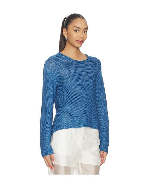 Leset Blue Ben Crew Pullover