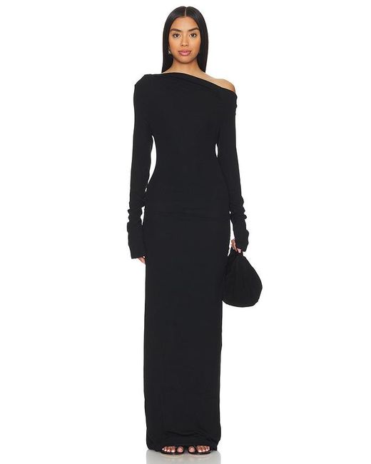 SNDY'S Black Reyna Maxi Dress