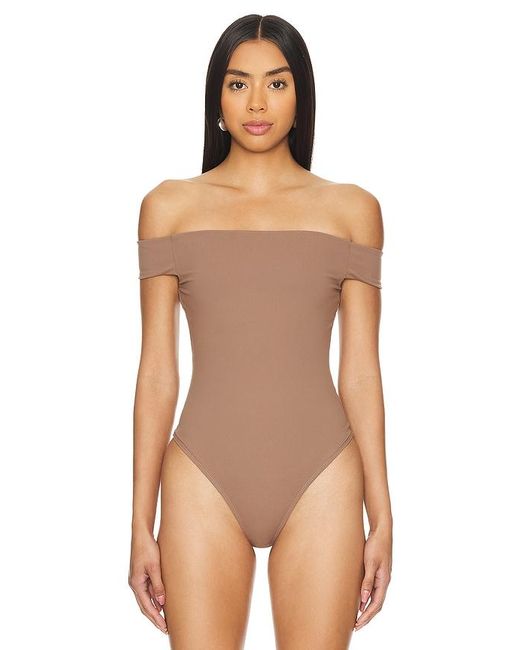 Free People Blue X Intimately Fp Off To The Races Bodysuit