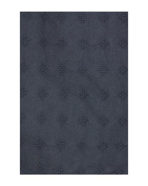 BOUND Blue Embroidered Ribeira Shirt for men