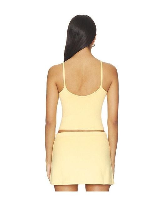 GOOD AMERICAN Natural The Keepsake Tank Top