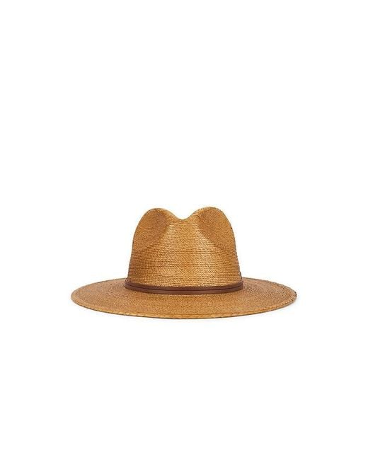 HEMLOCK HAT CO. White Botero Fedora Hat for men