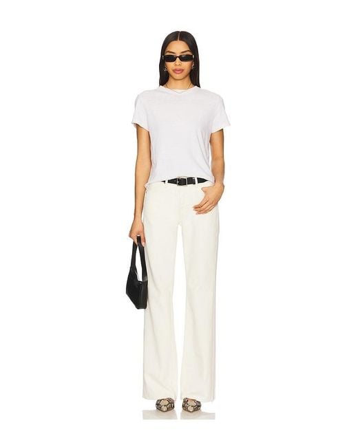Re/done White X Hanes The Classic Tee