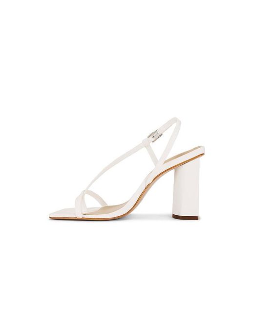 SCHUTZ SHOES White Heloise Block Heel