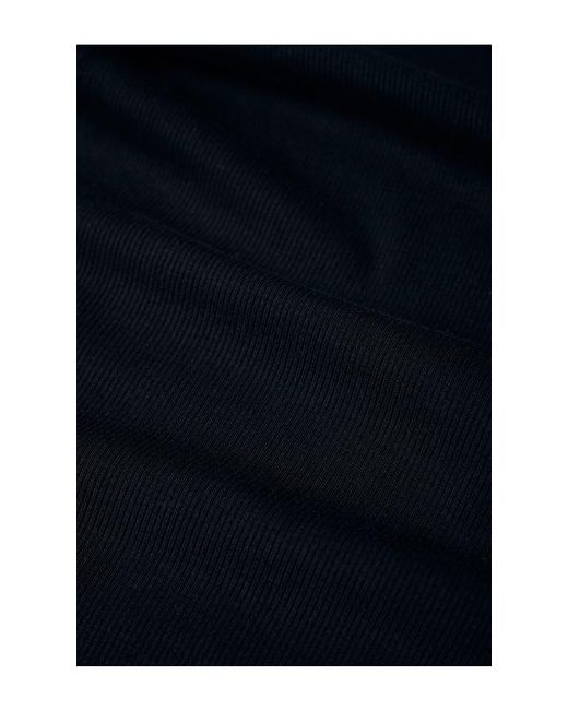 GRLFRND Black Crew Neck Extra Long Sleeve Tee