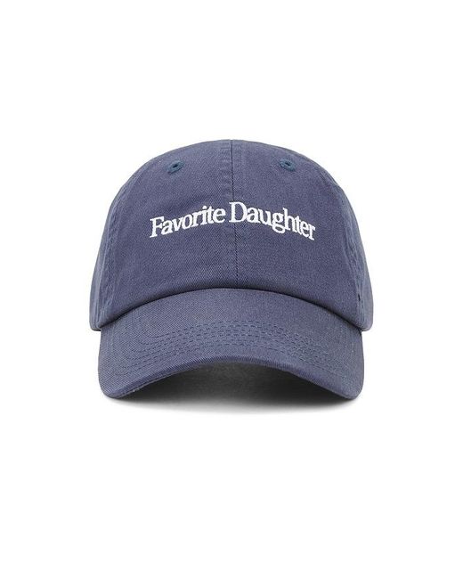 FAVORITE DAUGHTER Blue Base Cap