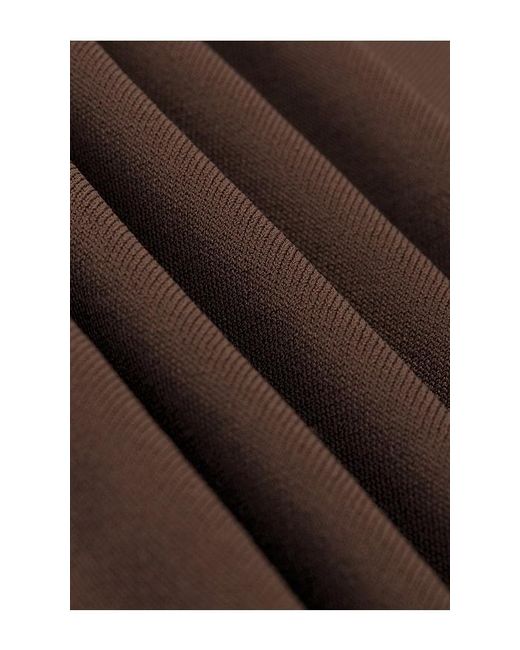 SRG Brown Eisley Knit Mini Dress