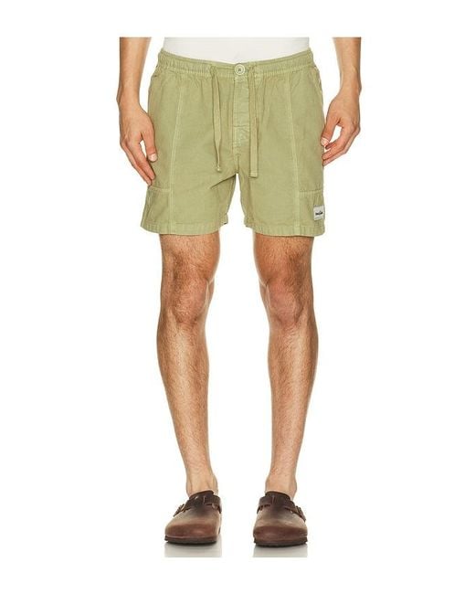 Critical Slide Green All Day Canvas Walkshort for men