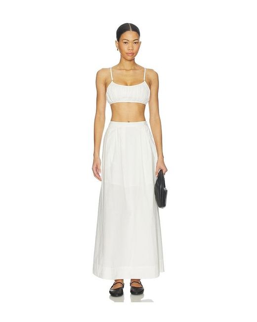 LSPACE White Manon Top
