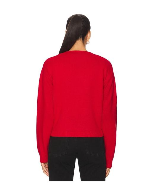 LNA Red Amira Sweater