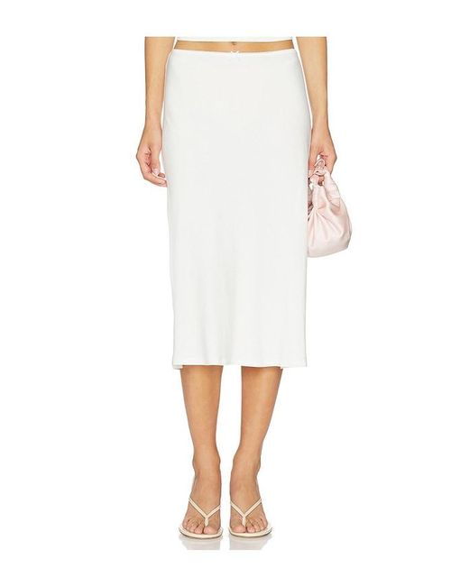 RAT BOI White Slip Skirt