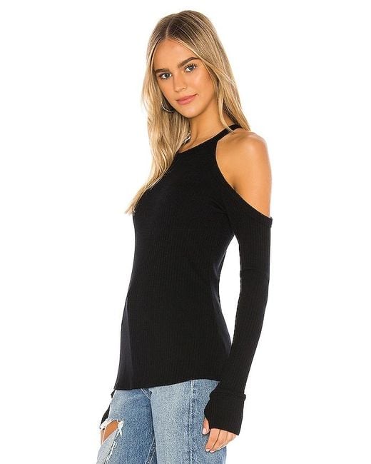 Michael Lauren Black Camley Top