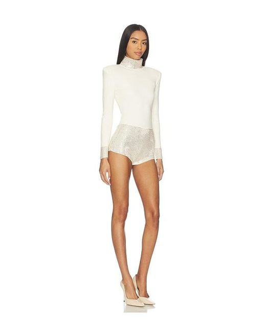 retroféte White Bethanie Romper