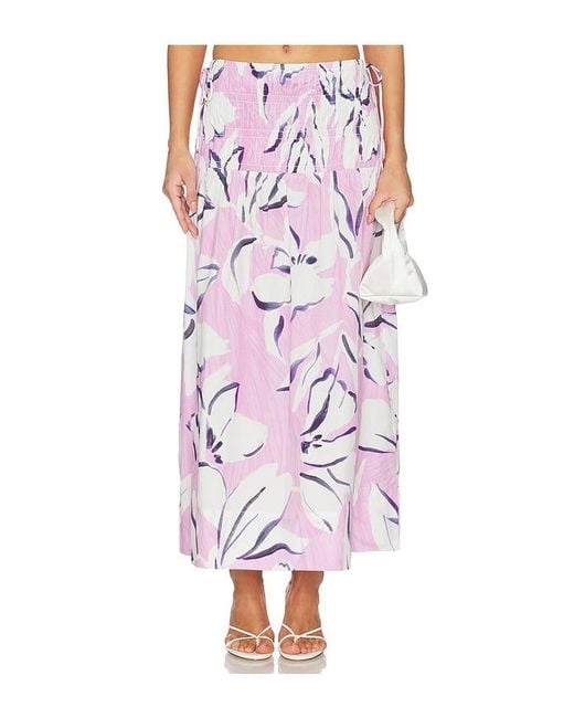 MINKPINK Pink Paloma Maxi Skirt