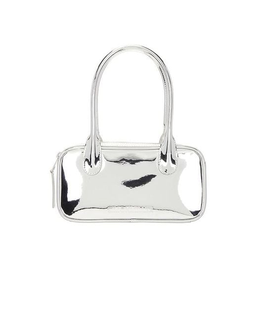 Simon Miller White Mini Docta Shoulder Bag