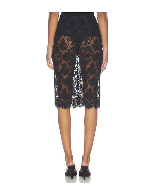 Nbd Black Riya Pencil Skirt