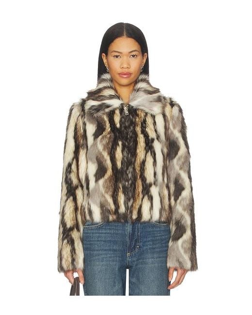 Adrienne Landau Blue Emory Jacket