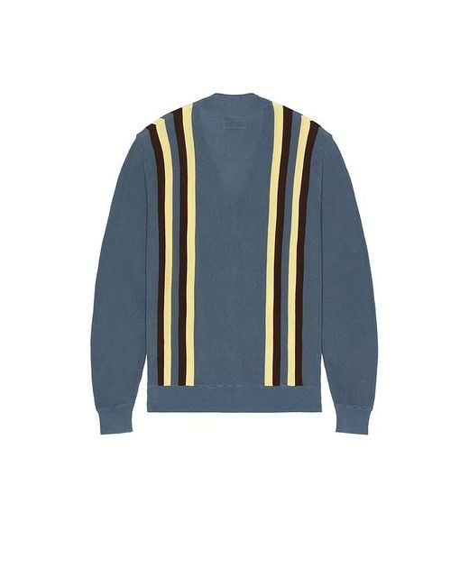 Beams Plus Cardigan Cardigan in Blue für Herren