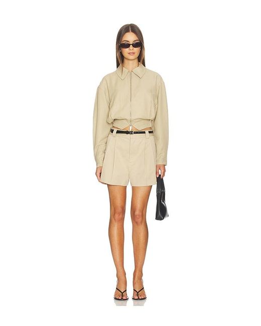 Elodie the Label White Valeska Shorts