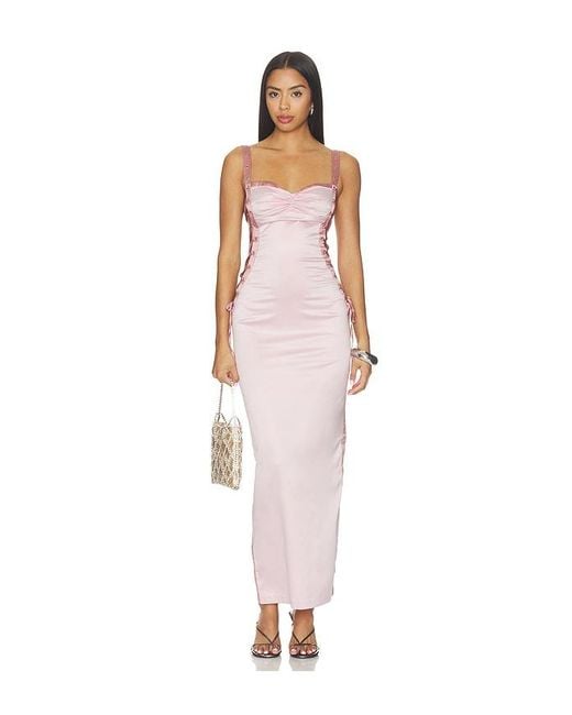 I.AM.GIA White Ashlee Maxi Dress