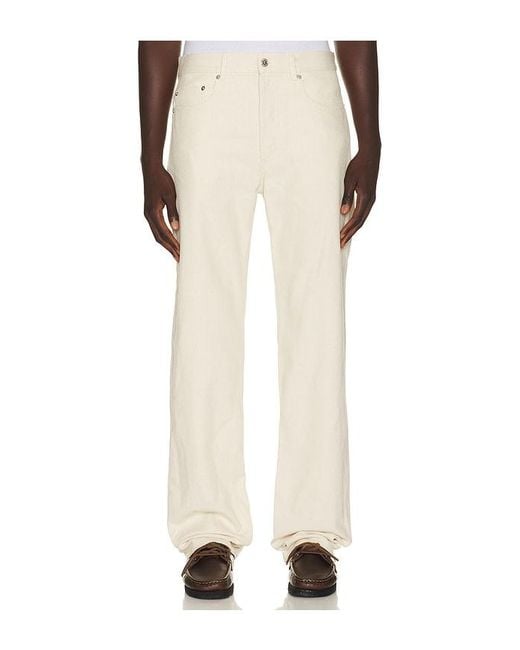 A.P.C. White Rescue Denim Jean for men