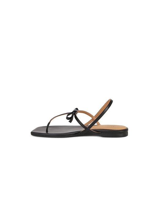 Flattered Black Sina Sandal