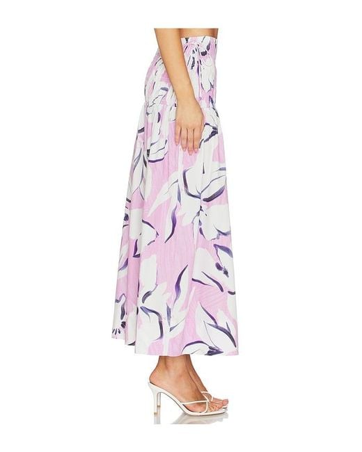 MINKPINK Pink Paloma Maxi Skirt