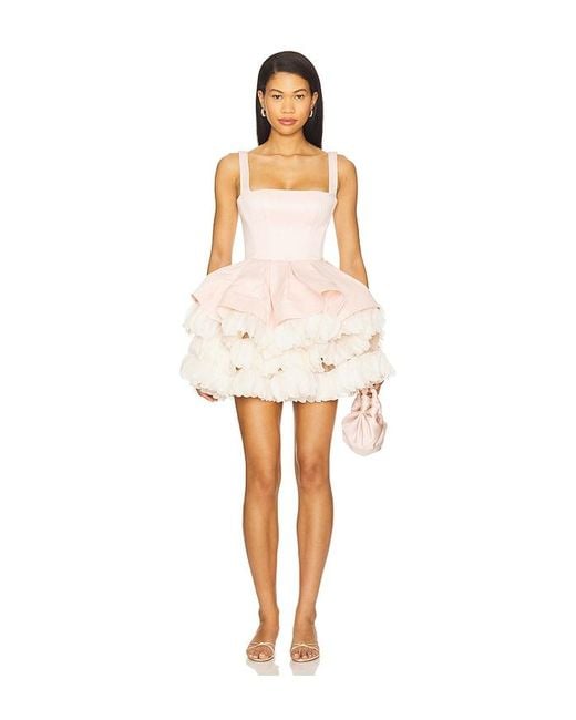 Bronx and Banco White Serena Mini Dress