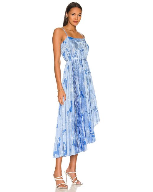 milly asymmetrical dress