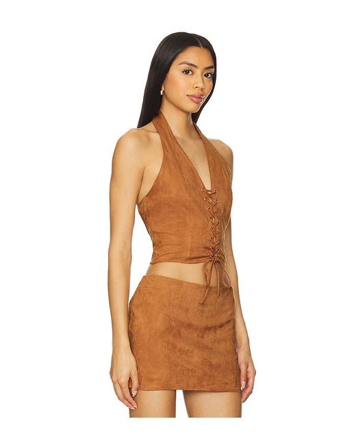 Delphi Top En Talla En superdown de color Orange
