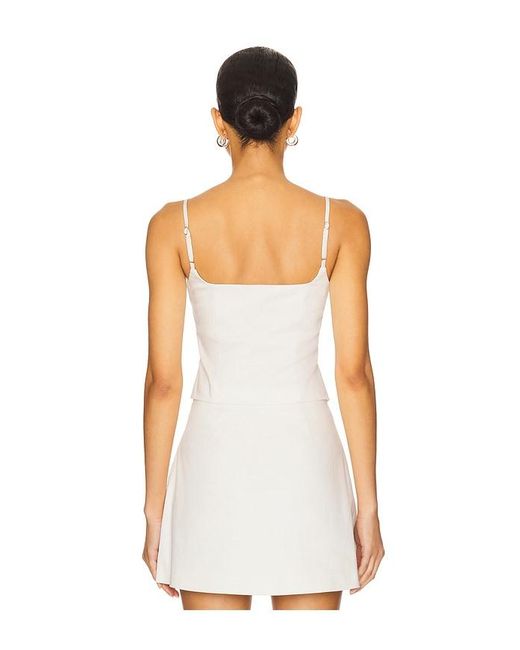 MAJORELLE White Ciera Top