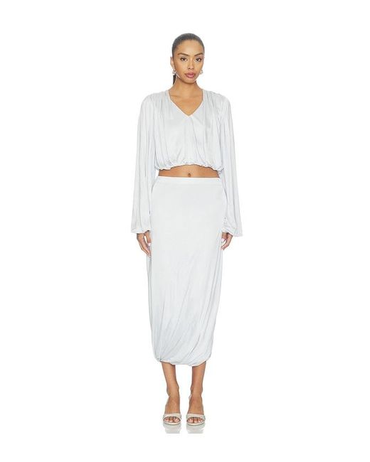 AYA MUSE White Riva Skirt
