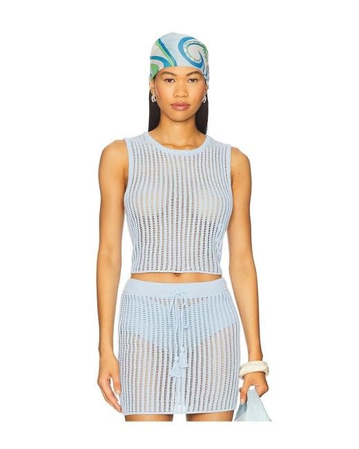 LSPACE White Sander Top