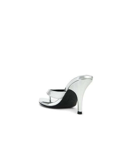 Femme LA White Tokyo Thong Sandal