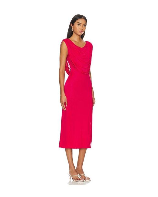 Belle Anna Red Maya Dress