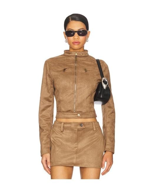 Lioness Natural Bella Moto Jacket