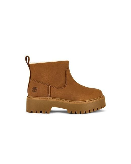 Timberland Brown Stone Street Warm Lined Pull-On Boot